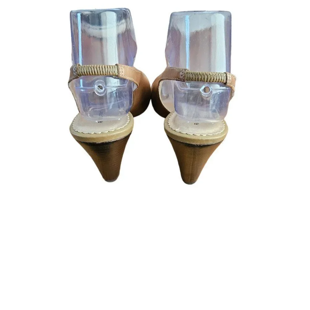 - ROCKPORTS 7 1/2  LEATHER VGC TAN